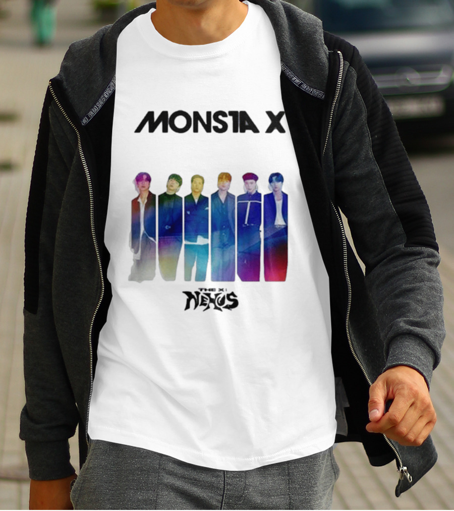 Monsta X Nexus 2026 White T-Shirt