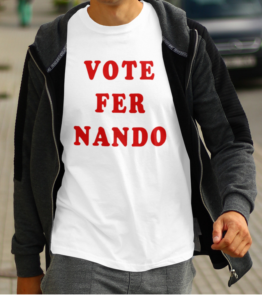 VOTE FER NANDO Padres Baseball T-Shirt