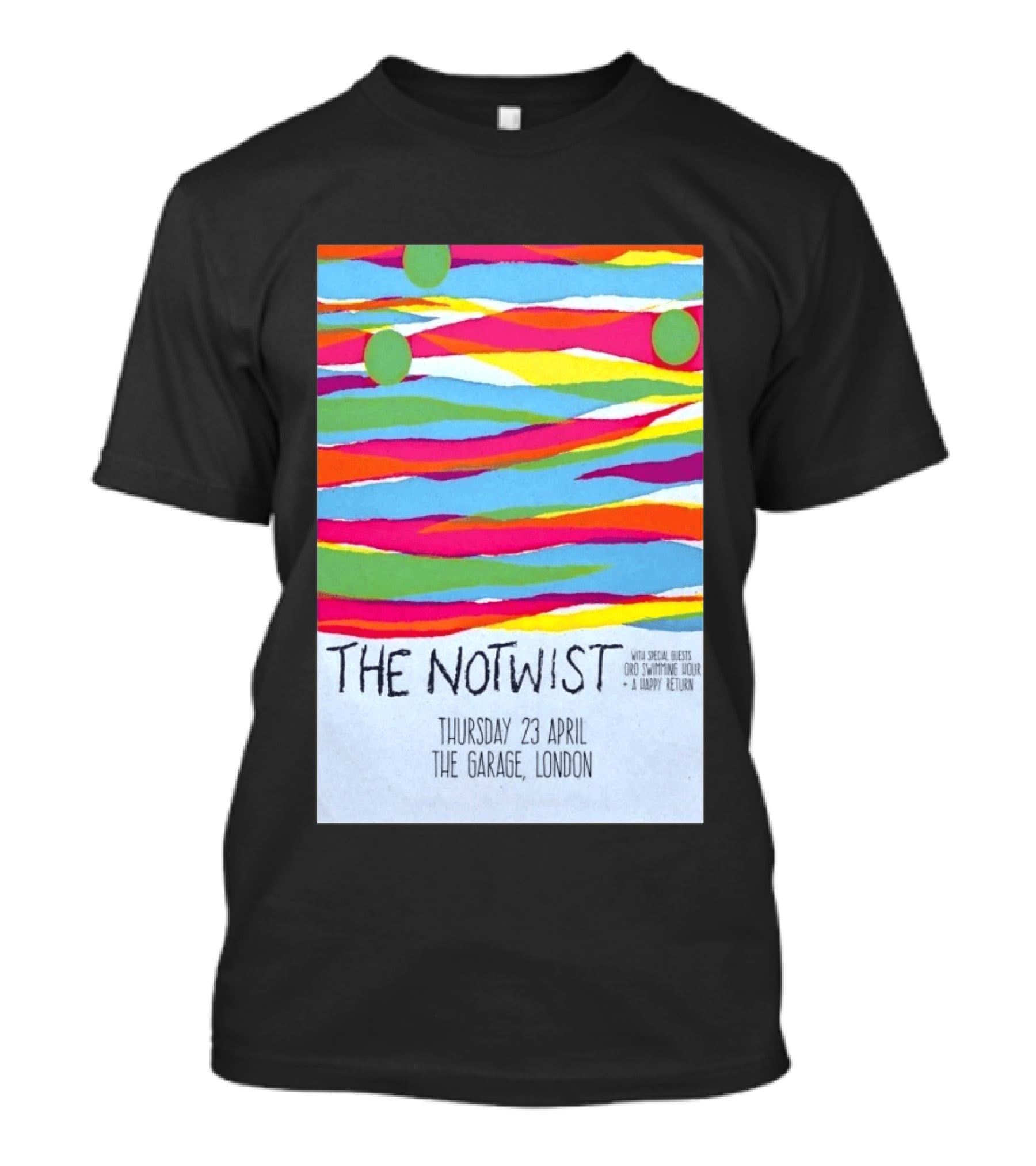The Notwist Thursday 23 April The Garage London With Special Guests Ordo Swimming Hour And Lappy Return T-Shirt