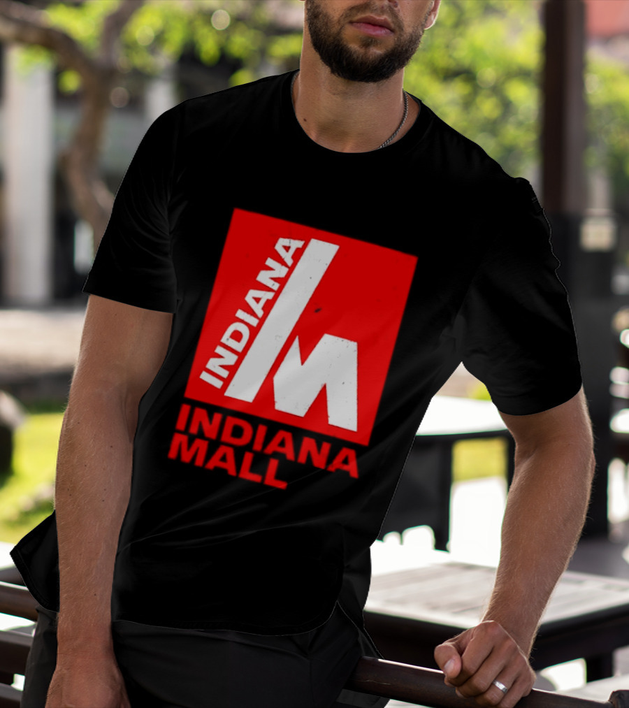 Indiana Mall Indiana PA Vintage Style Red T-Shirt