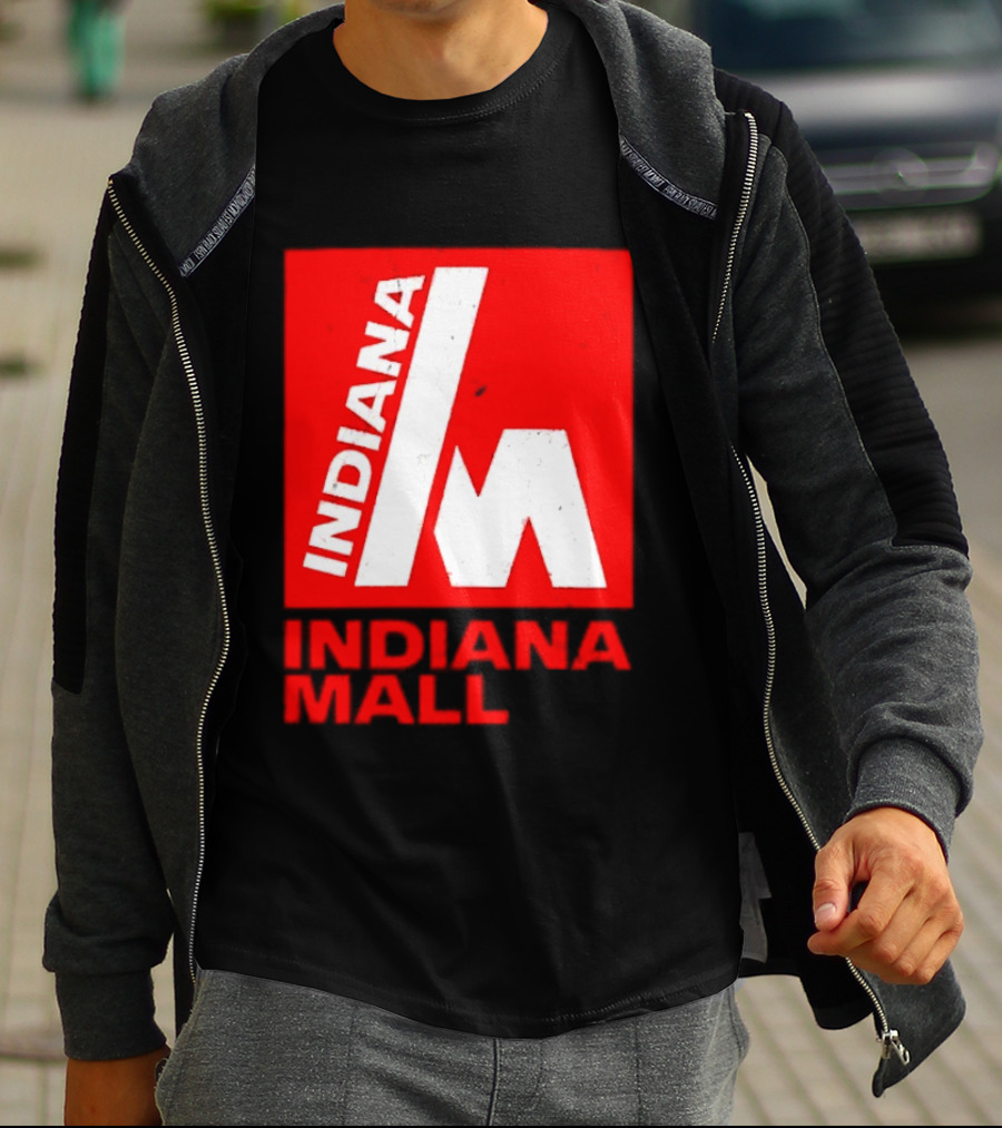 Indiana Mall Indiana PA Vintage Style Red T-Shirt