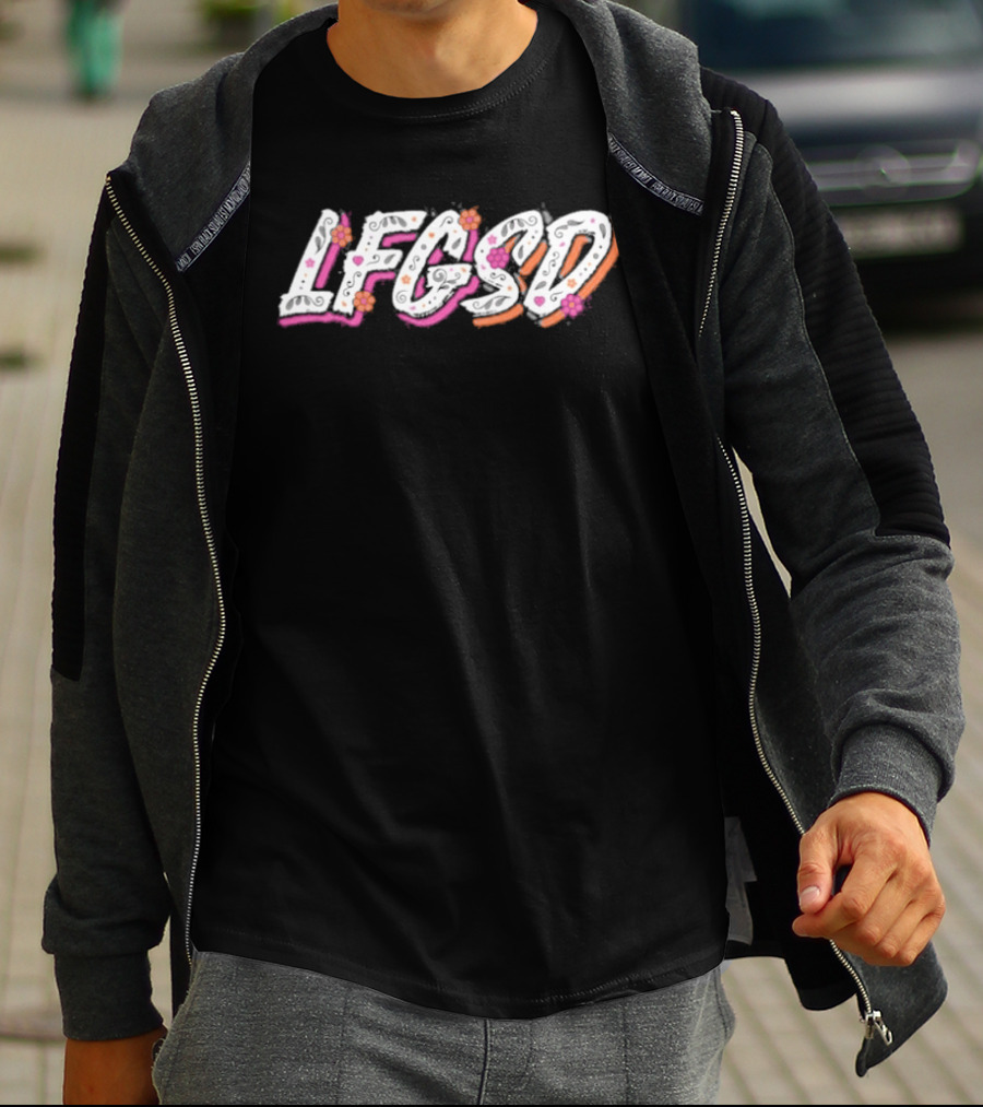 LFGSD Floral Inspired San Diego T-Shirt