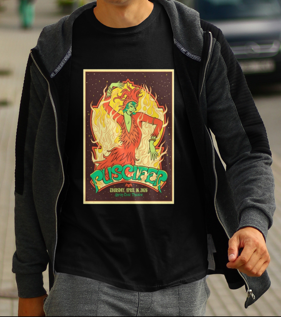 Puscifer Akron Civic Theatre Thursday April 16 2026 T-Shirt