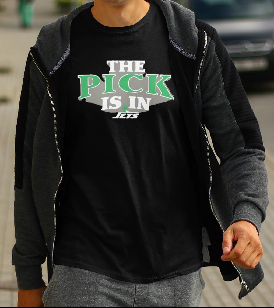 New York Jets The Pick Is In Draft T-Shirt