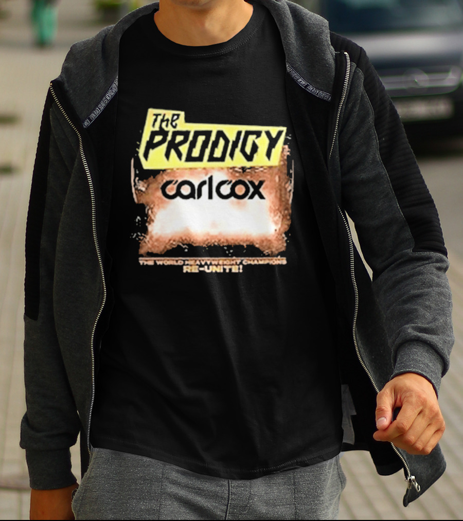 The Prodigy Carl Cox UK Ireland 2026 Tour Re United T-Shirt