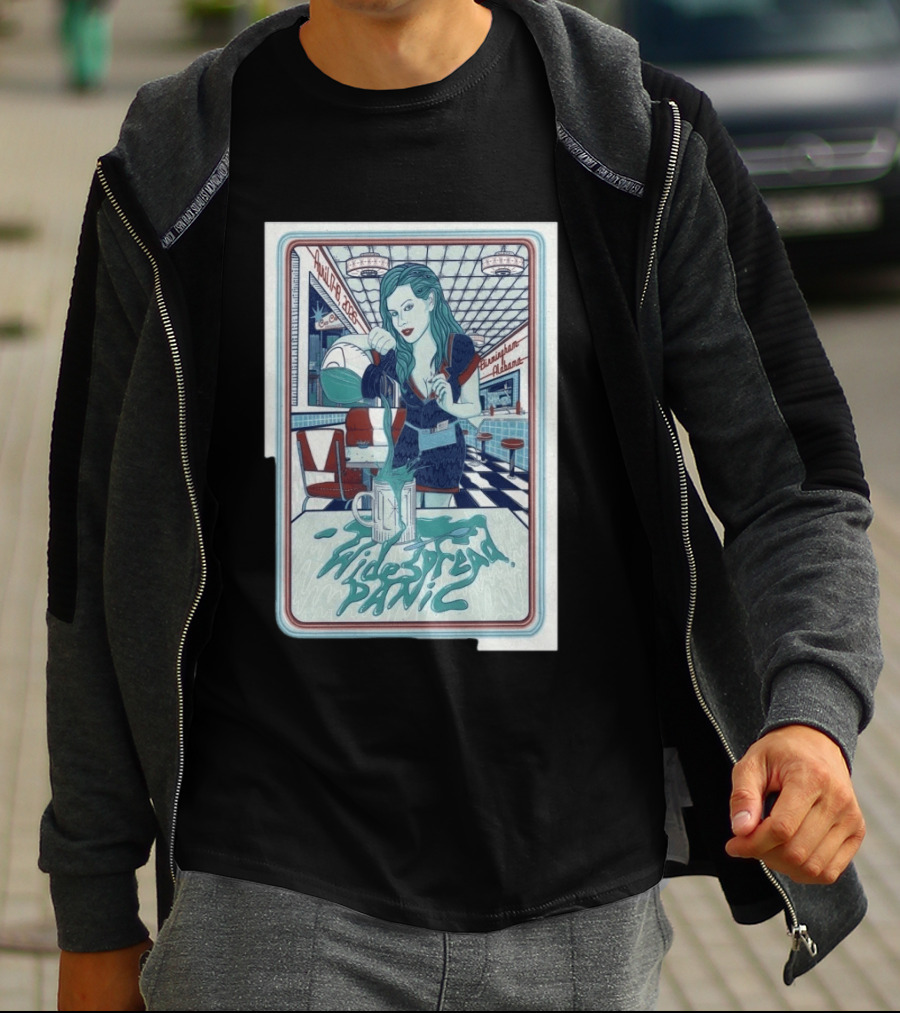 Widespread Panic April 17 18 2026 Birmingham Alabama Event Retro Diner T-Shirt