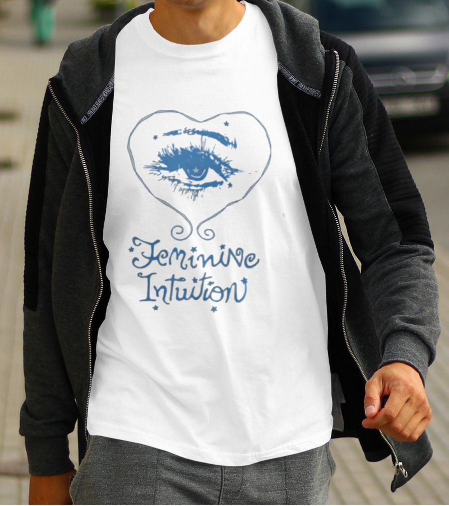 Olivia Rodrigo Feminine Intuition Eye Heart Star T-Shirt