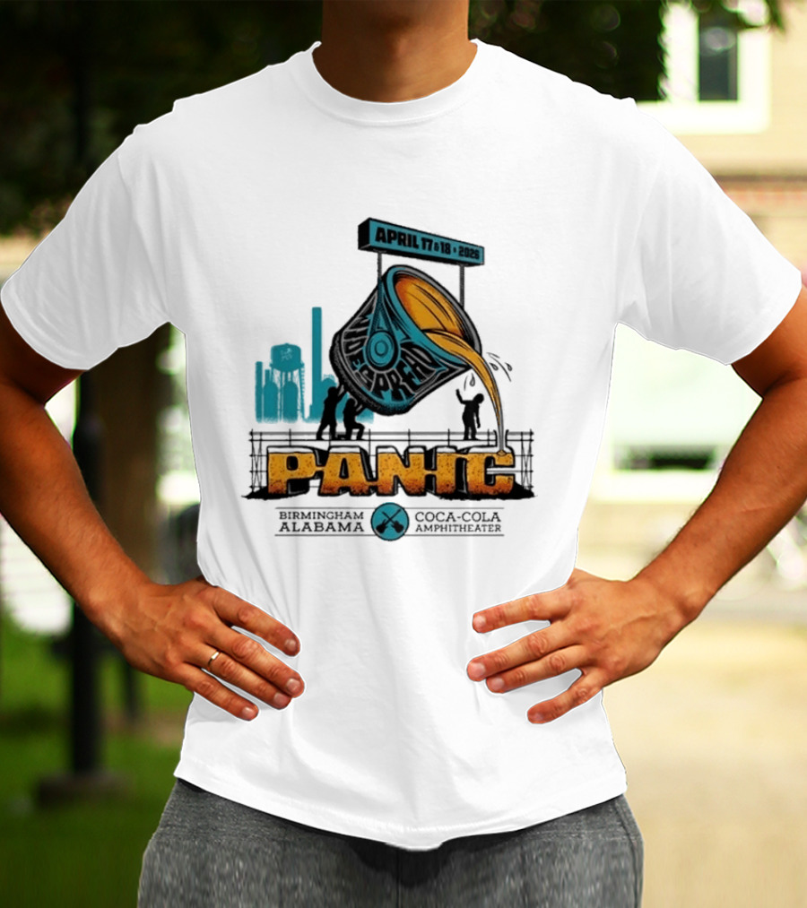 Widespread Panic Coca Cola Amphitheater April 17 18 2026 Event T-Shirt