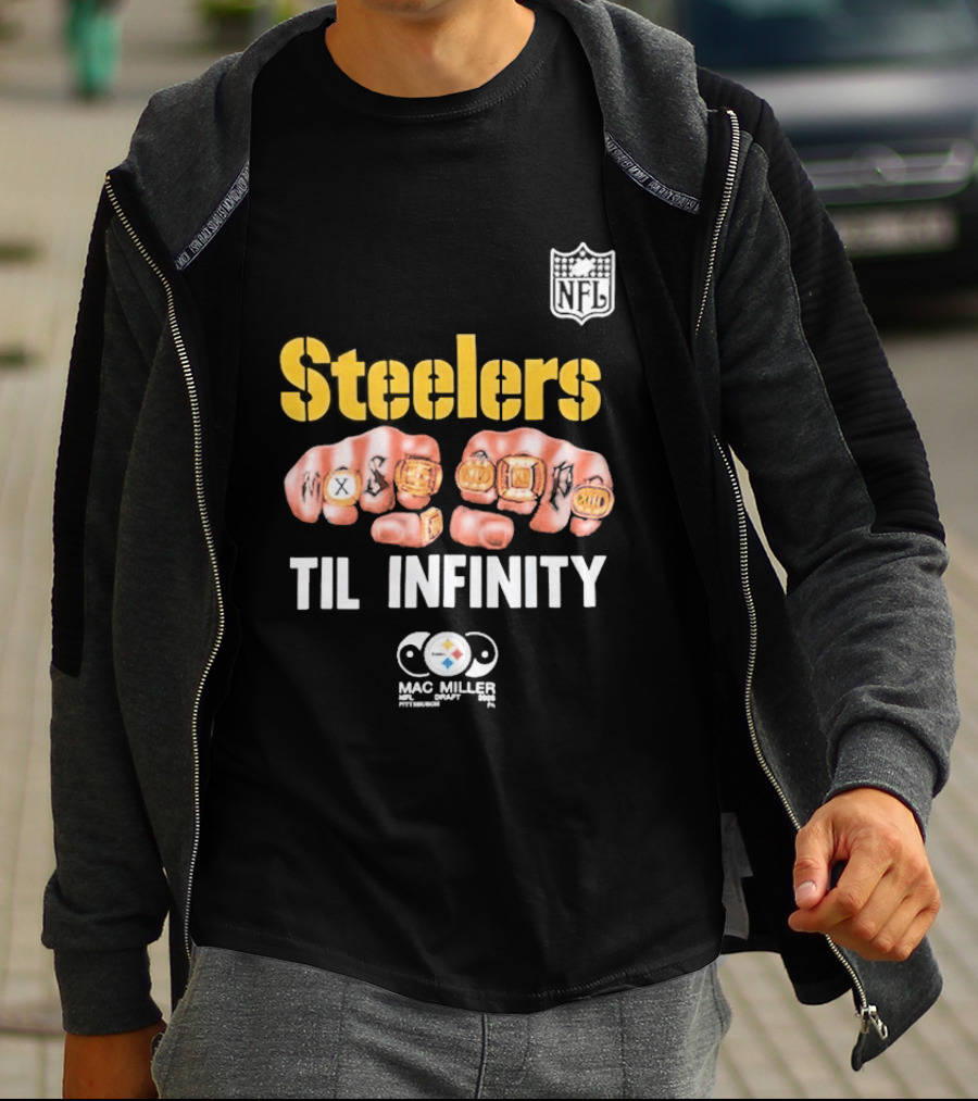 Steelers Til Infinity Mac Miller NFL T-Shirt