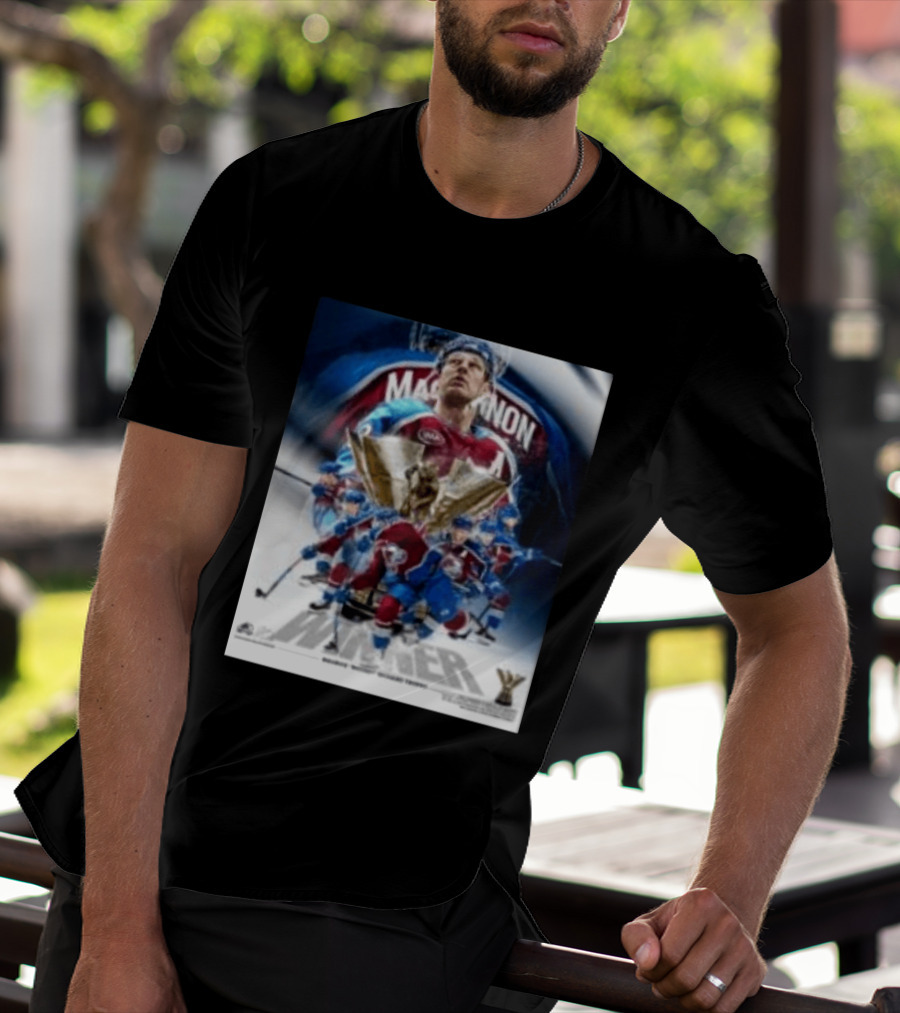 Nathan Mackinnon Winner 2026 Rocket Richard Trophy Colorado Hockey Team T-Shirt