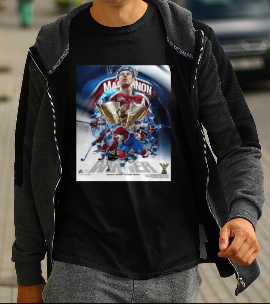 Nathan Mackinnon Winner 2026 Rocket Richard Trophy Colorado Hockey Team T-Shirt
