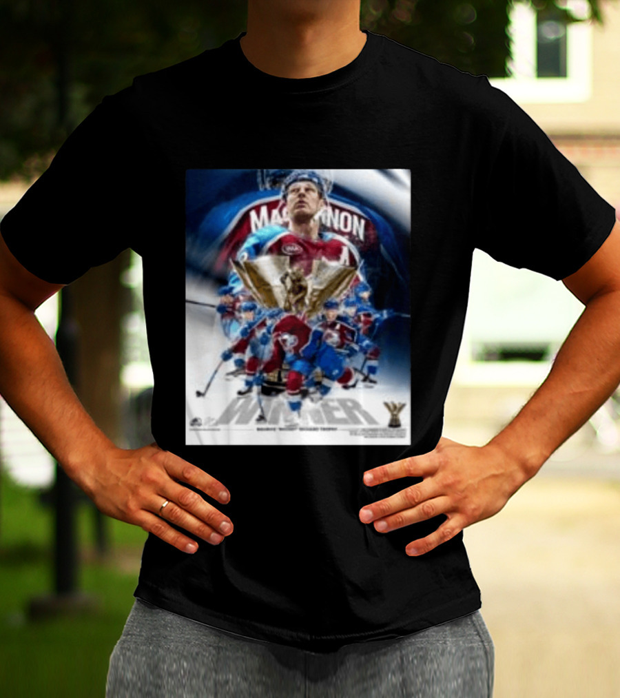 Nathan Mackinnon Winner 2026 Rocket Richard Trophy Colorado Hockey Team T-Shirt