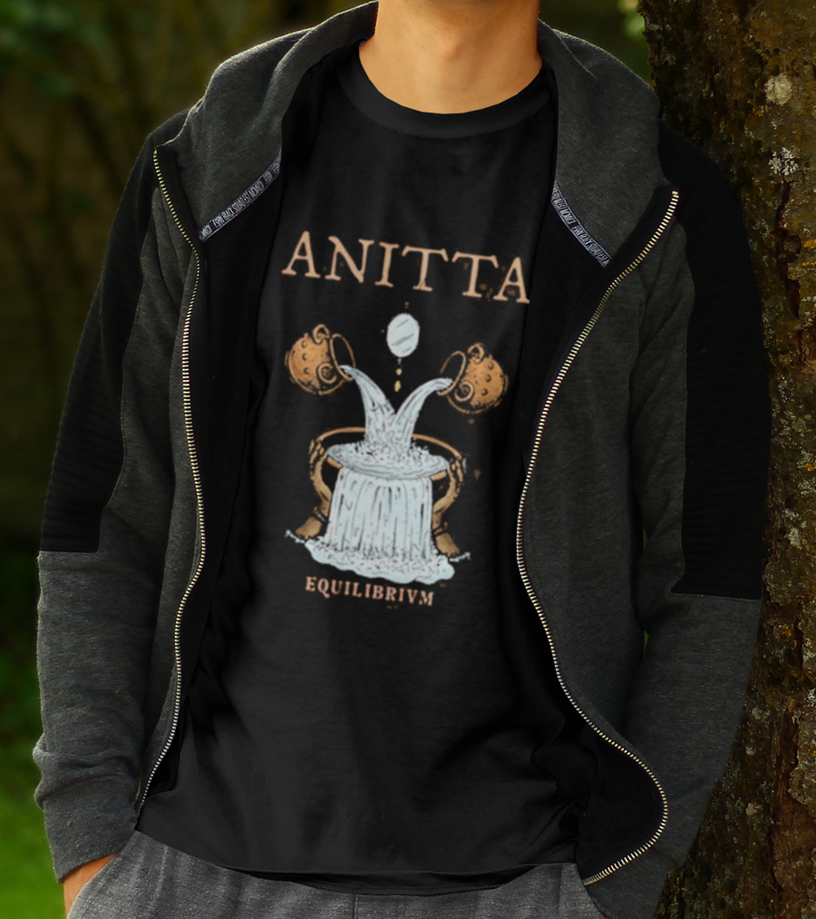 Anitta Equilibrivm Water Dual Amphora Pouring Balance T-Shirt