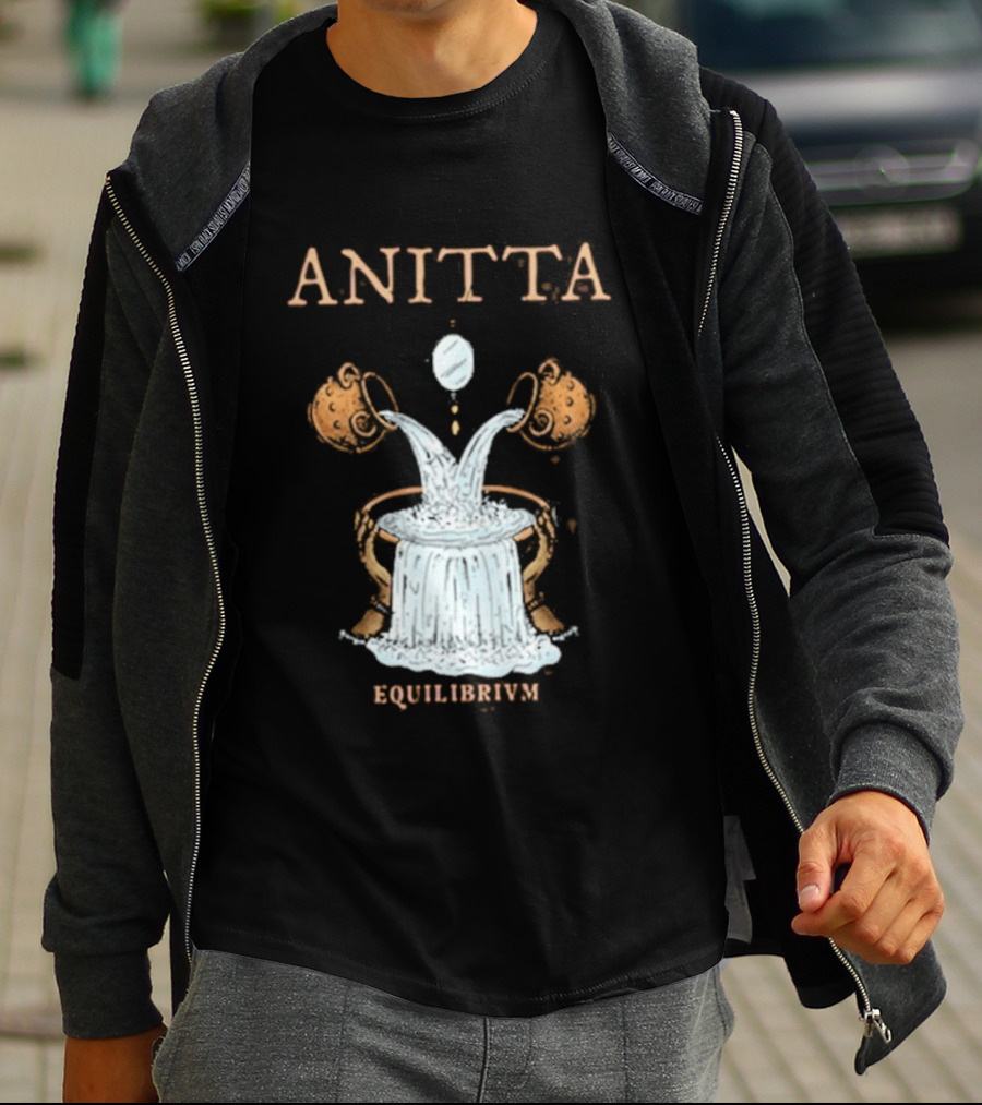 Anitta Equilibrivm Water Dual Amphora Pouring Balance T-Shirt