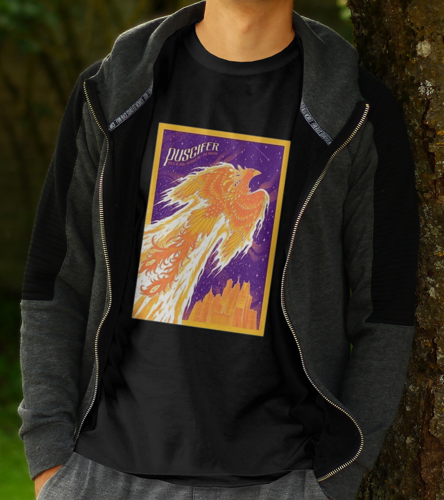 Puscifer Phoenix Rising Apr 18 2026 At Fox Theatre Detroit T-Shirt