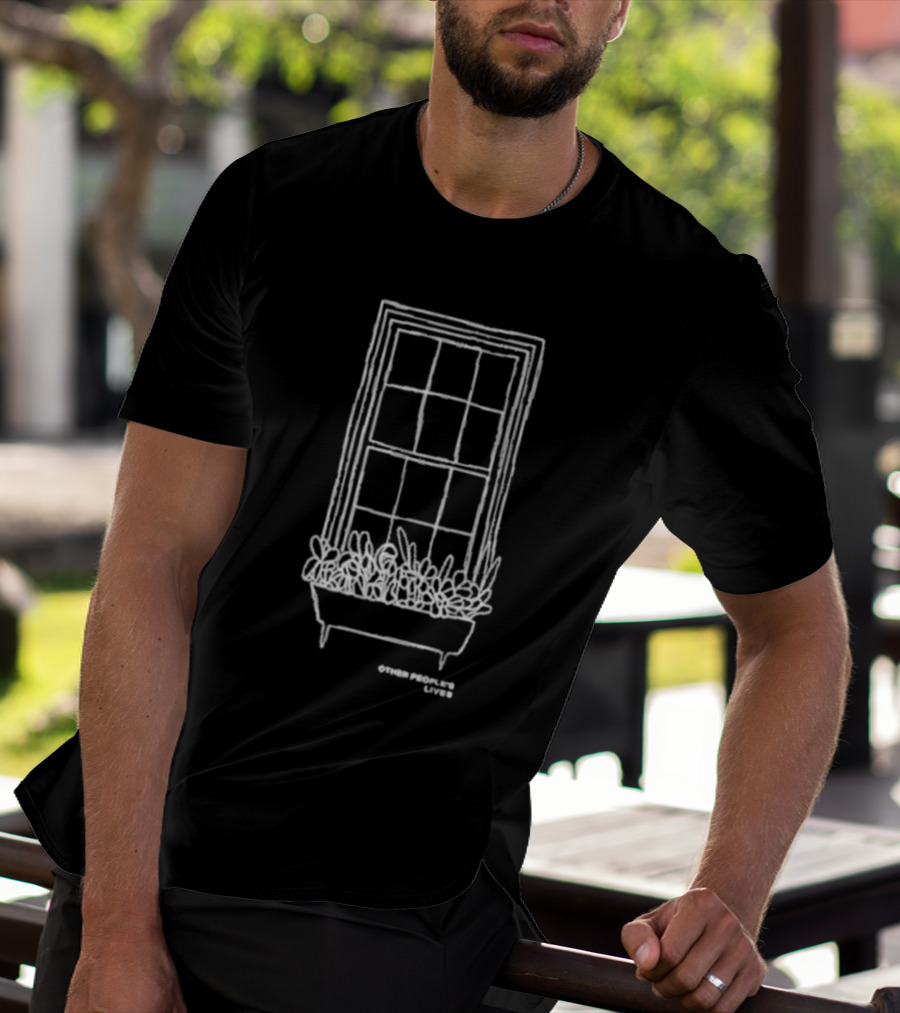 Dan Campbell Window Flower Box Sketch T-Shirt