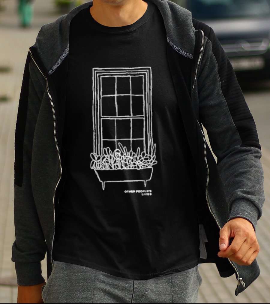 Dan Campbell Window Flower Box Sketch T-Shirt