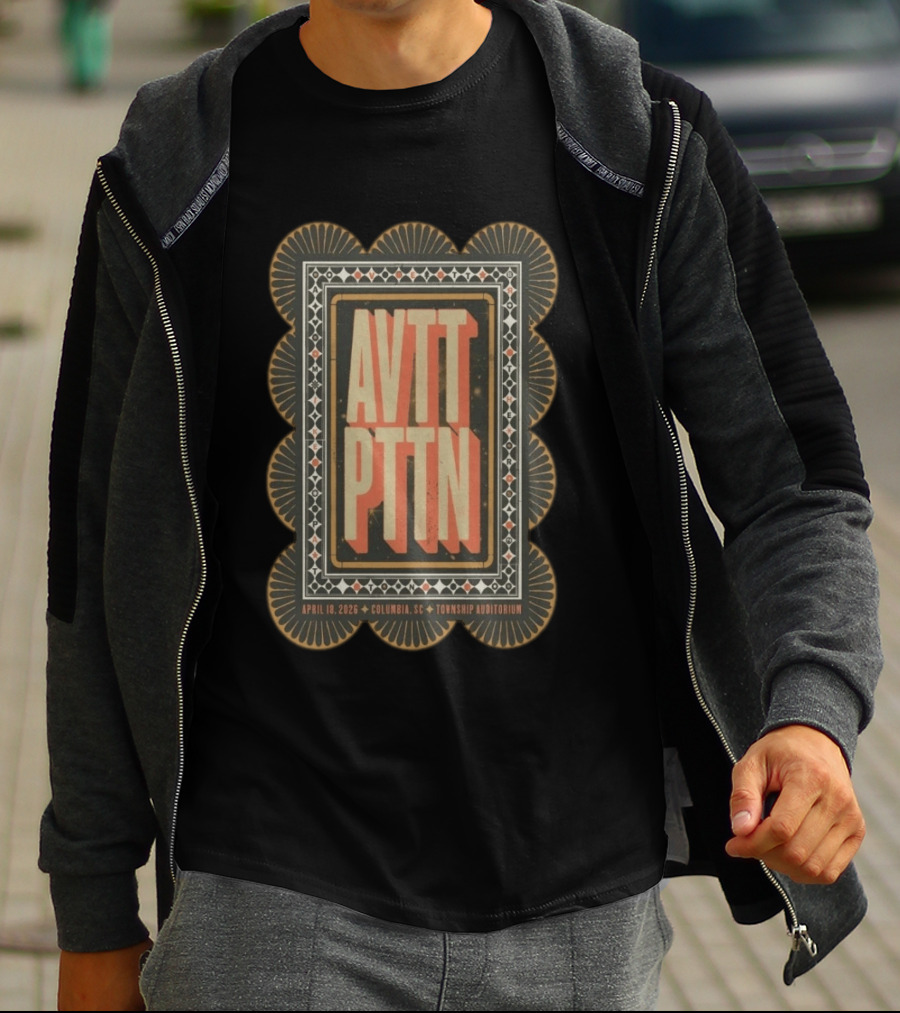 The Avett Brothers AVTT PTTN Concert April 18 2026 Columbia SC Township Auditorium T-Shirt