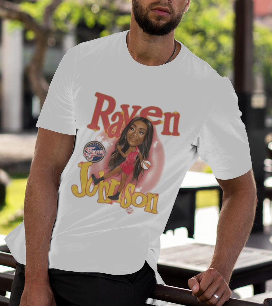 Raven Johnson Indiana Fever WNBA Basketball T-Shirt