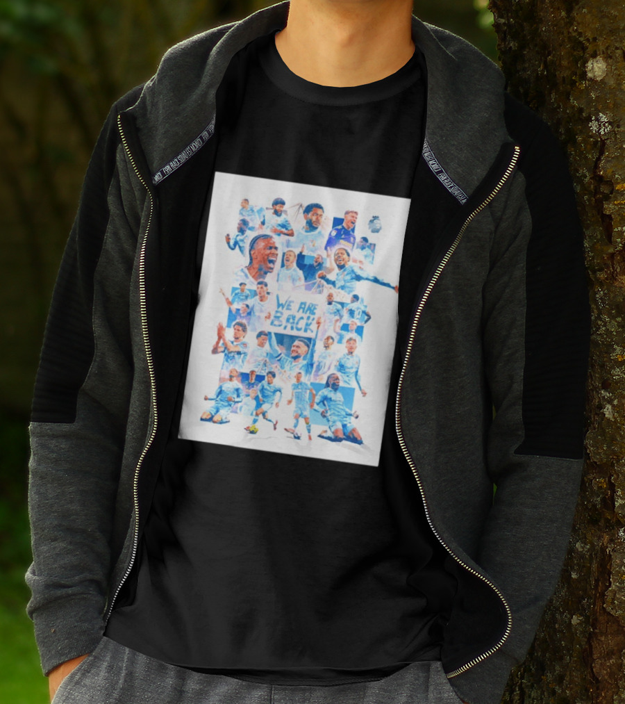 Coventry City Football Club We Are Back Celebration Players Team Unity T-Shirt