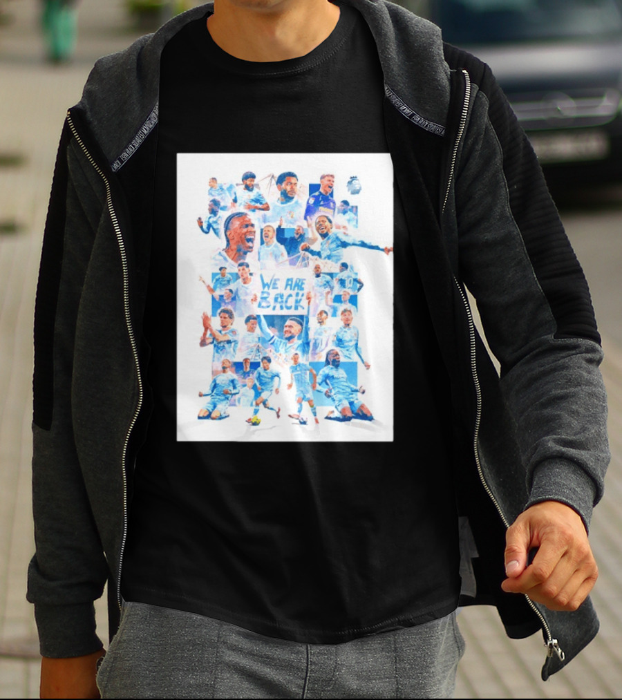 Coventry City Football Club We Are Back Celebration Players Team Unity T-Shirt