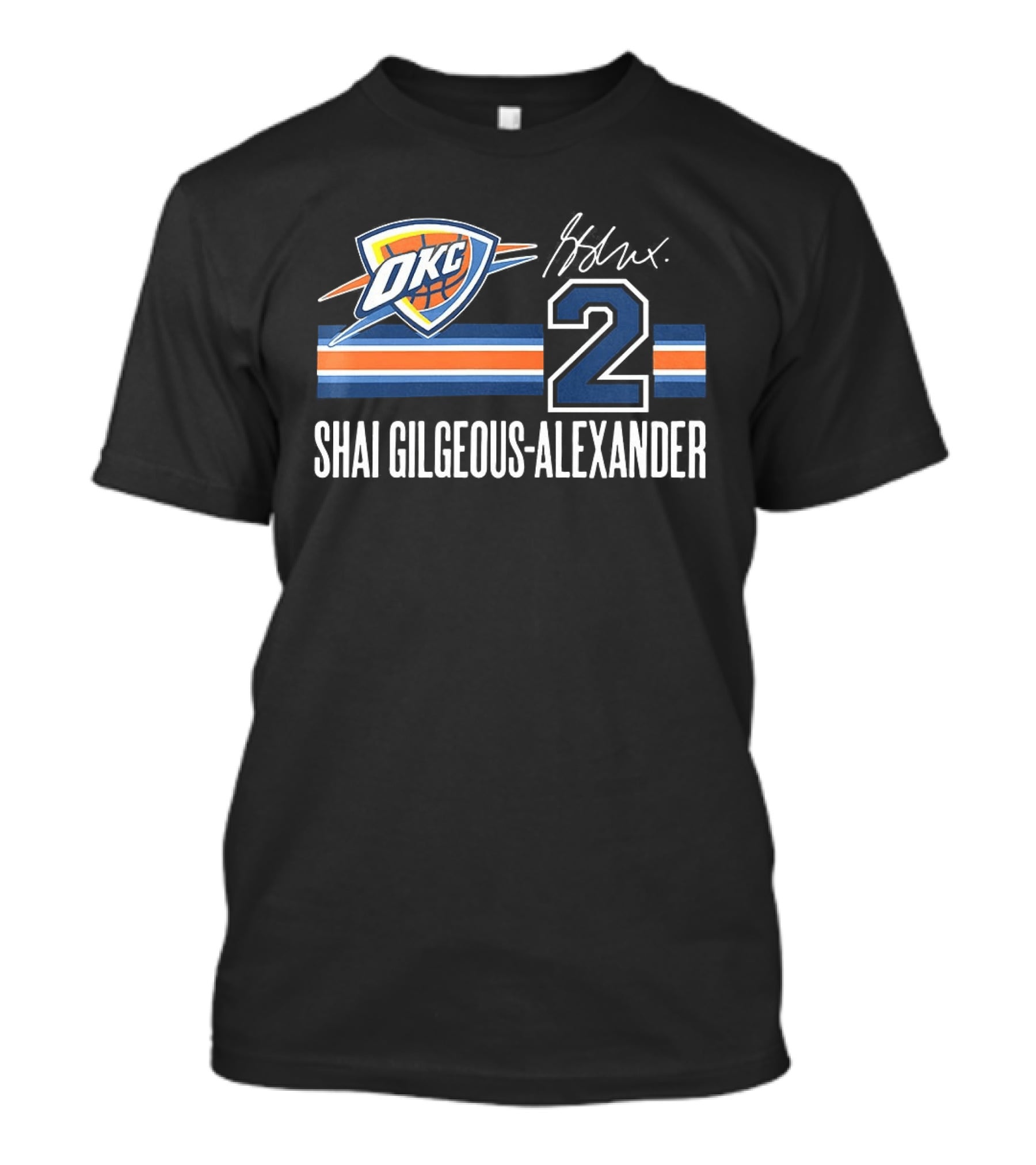 Shai Gilgeous Alexander Oklahoma City Thunder 2 NBA OKC T-Shirt