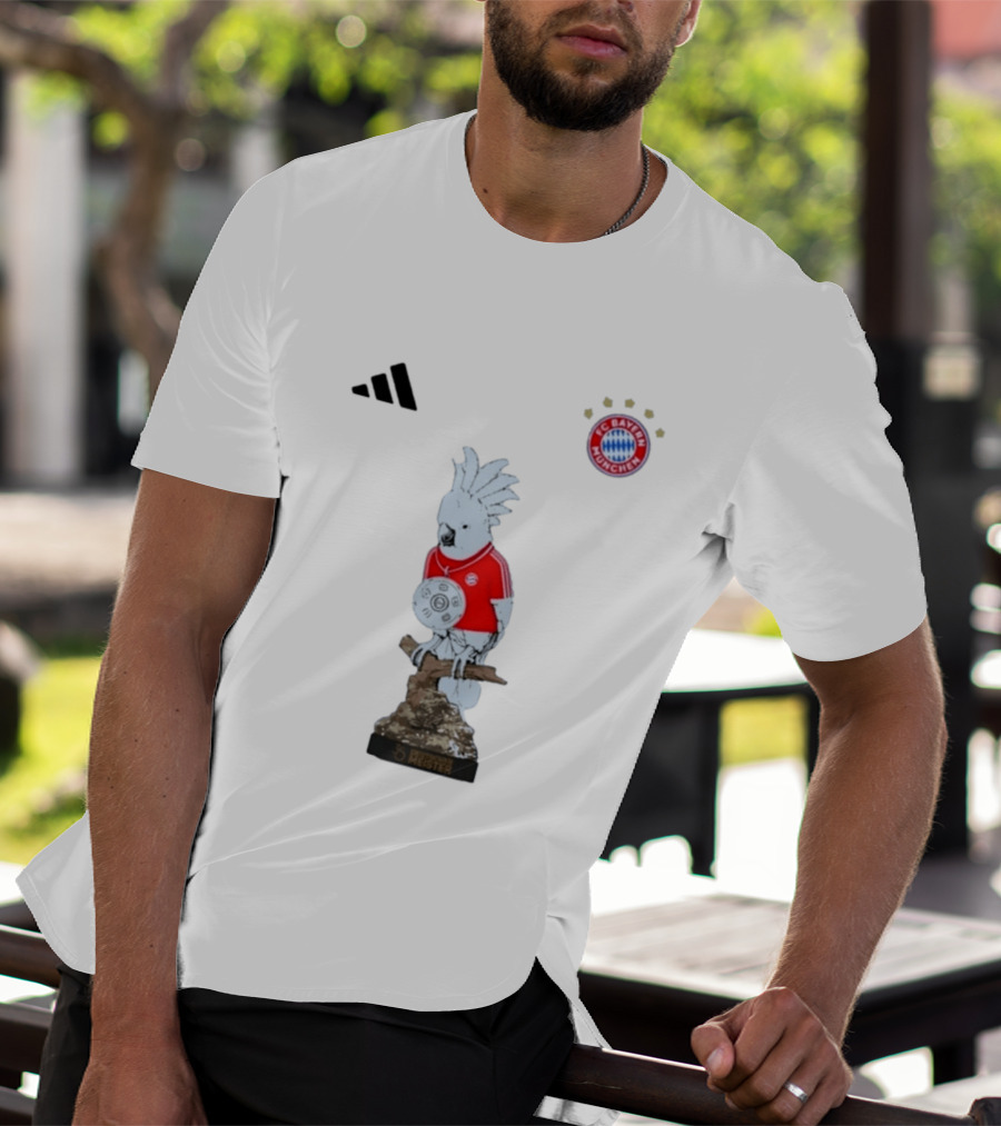 Fc Bayern München Deutscher Meister 2026 Cockatoo Champion Bundesliga T-Shirt