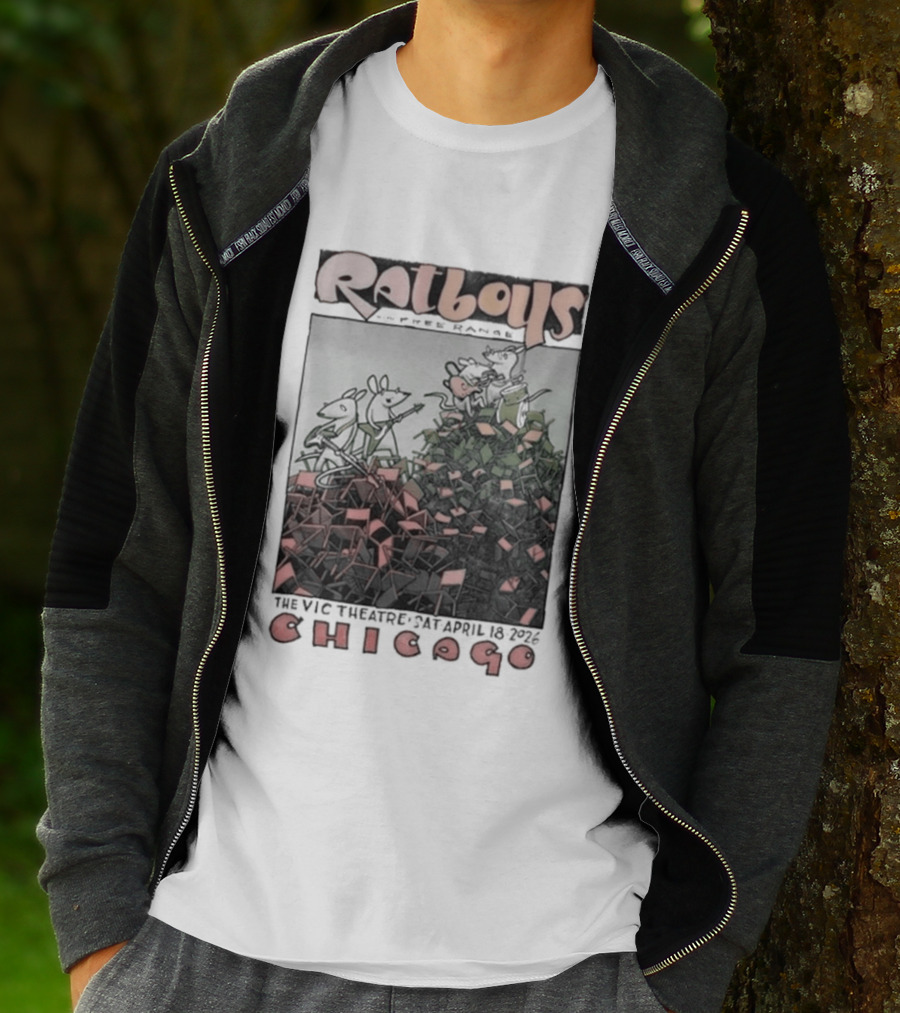Ratboys Live At The Vic Theatre April 18 2026 Chicago IL T-Shirt