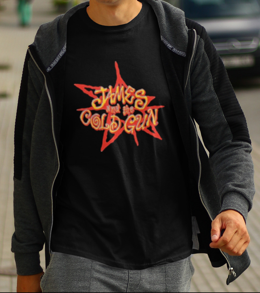James And The Cold Gun Starburst T-Shirt