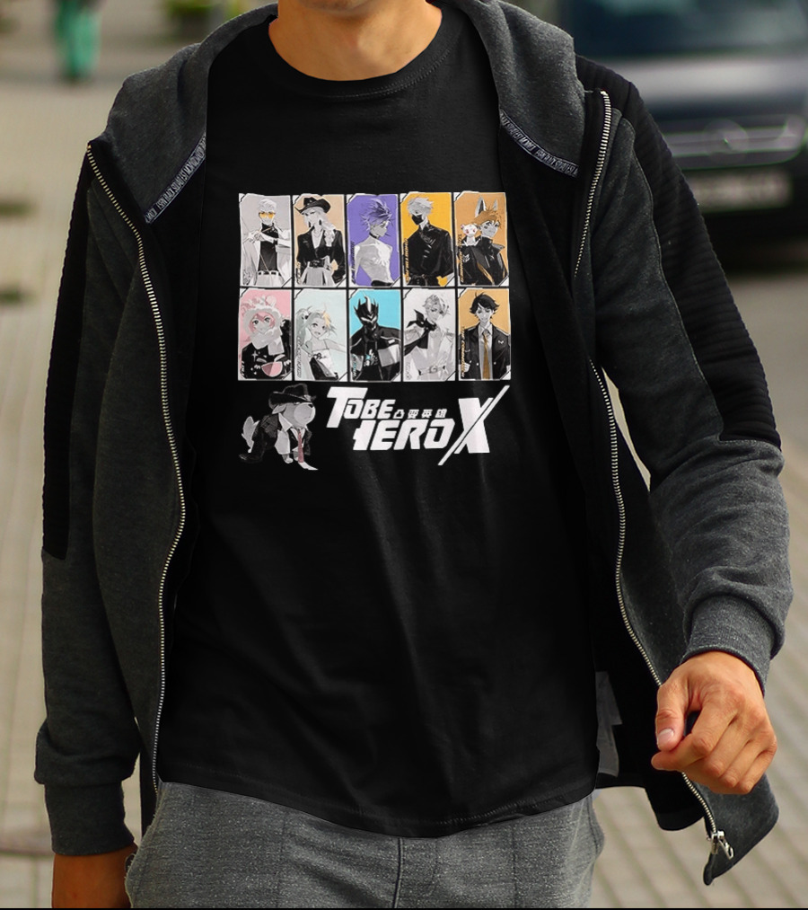 To Be Hero X Character Lineup Top 10 Heroes T-Shirt