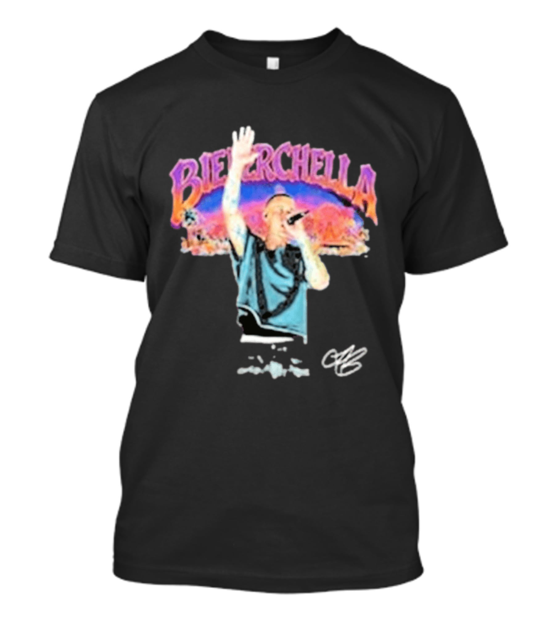 Bieberchella 2026 Justin Bieber Performance Artistry And Festival Vibes T-Shirt