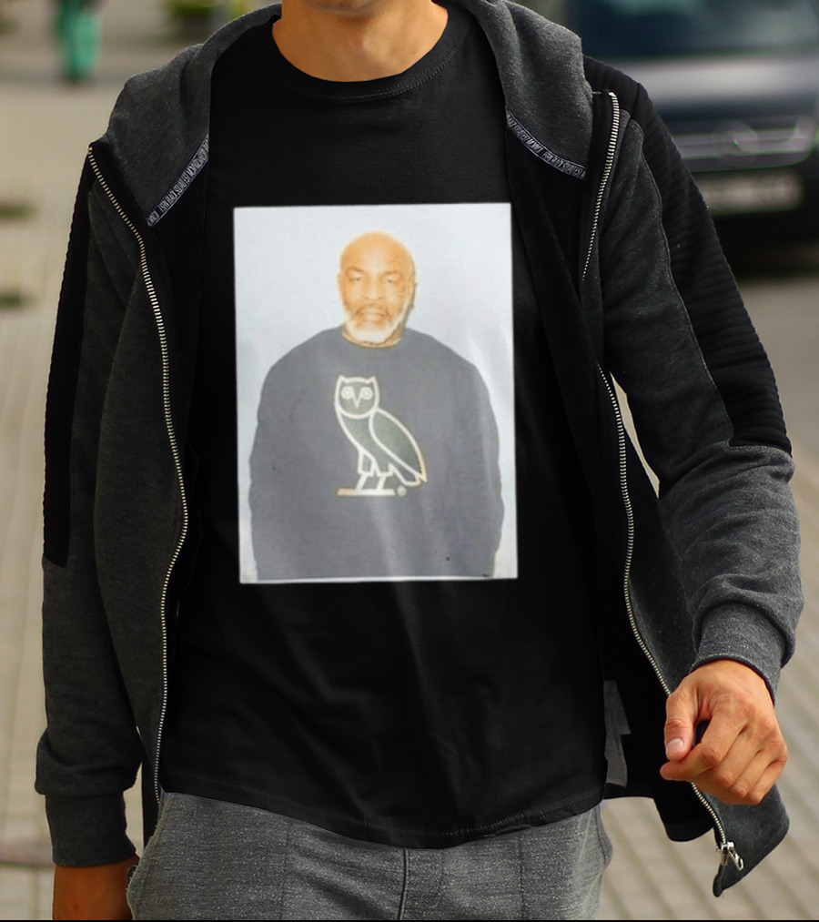 Drake OVO Owl Mike Tyson Photo T-Shirt