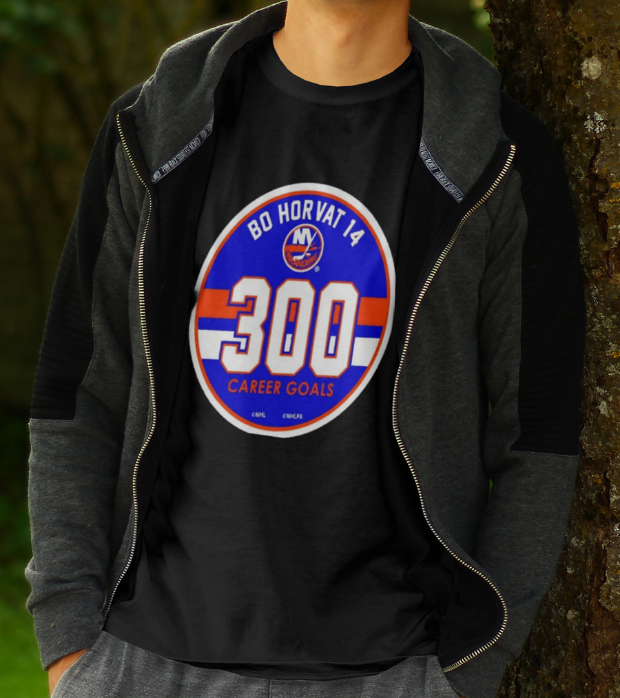 Bo Horvat 14 Islanders NHL 300 Career Goals T-Shirt
