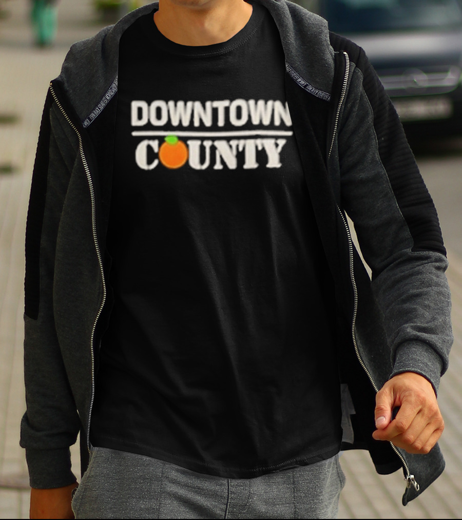 Downtown County Orange T-Shirt