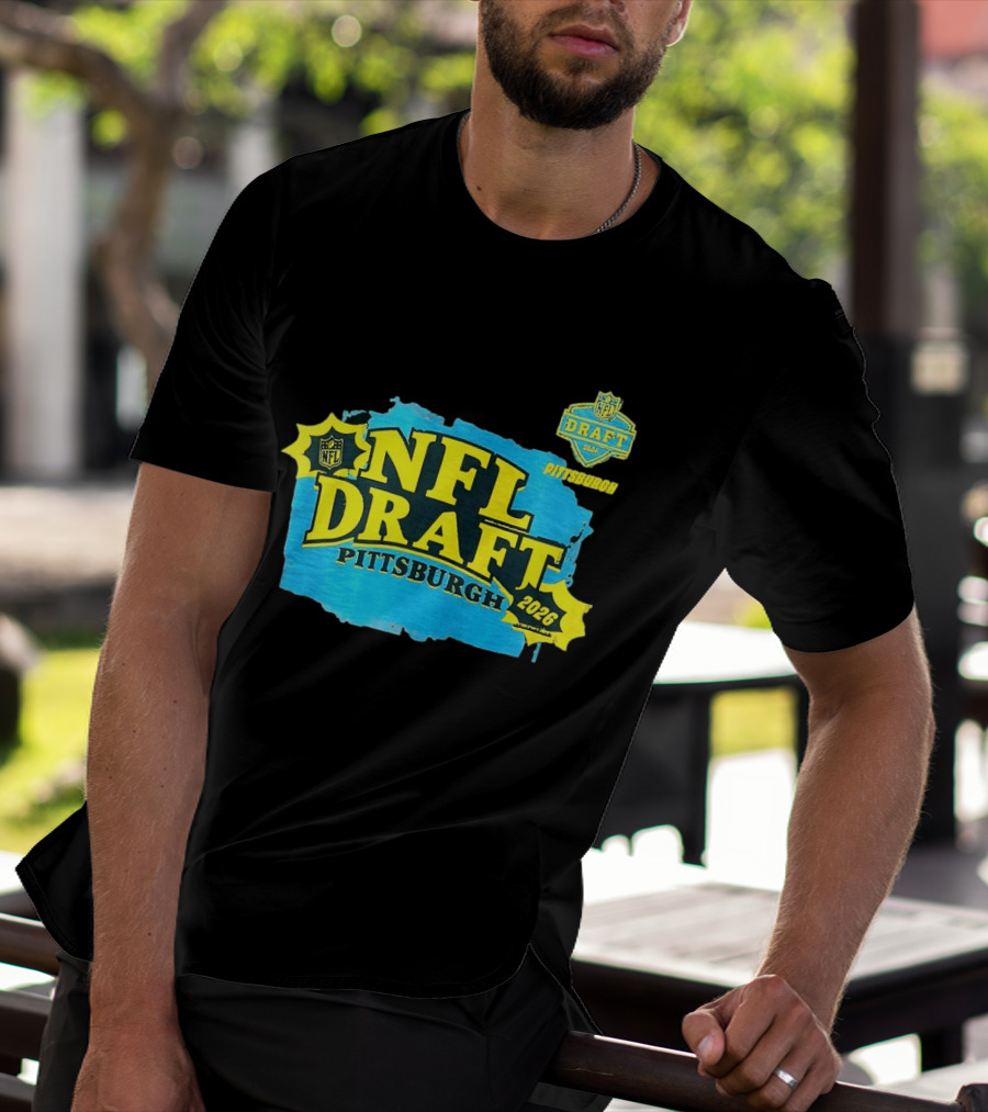NFL Draft Pittsburgh 2026 Event Merchandise T-Shirt