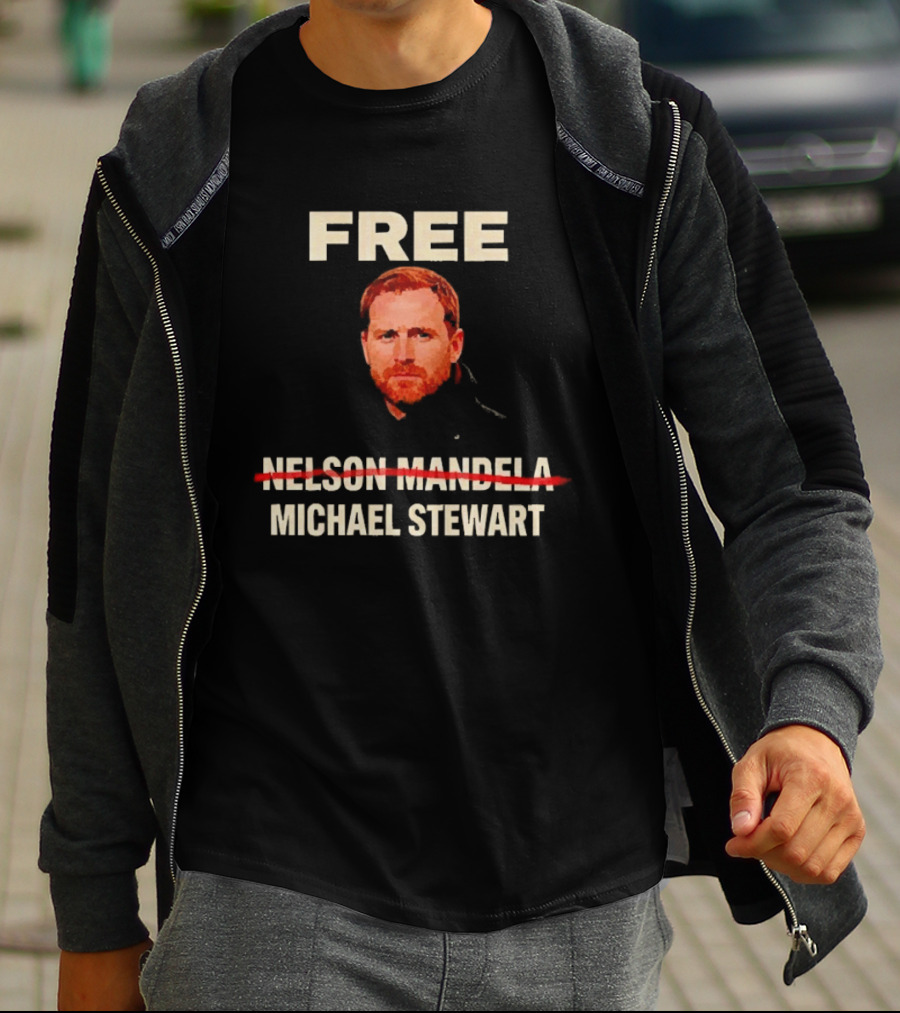 Free Michael Stewart Manchester United T-Shirt