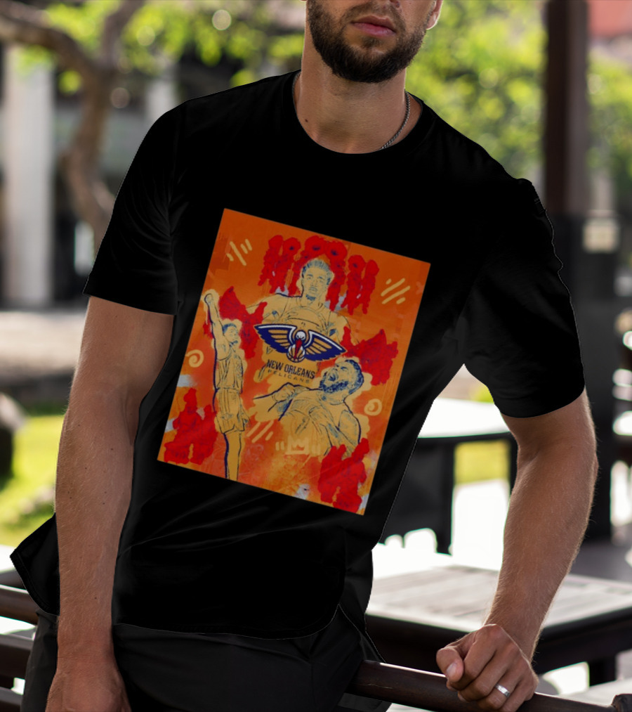 New Orleans Pelicans Supporting The Home Team With Passion And Spirit T-Shirt