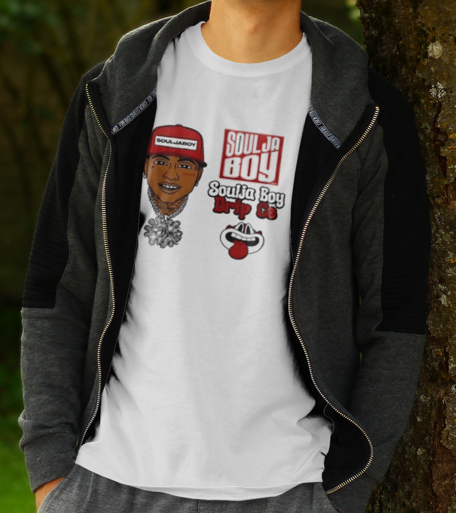 Soulja Boy Drip Co Tour 2026 Grills And Hat Collection T-Shirt