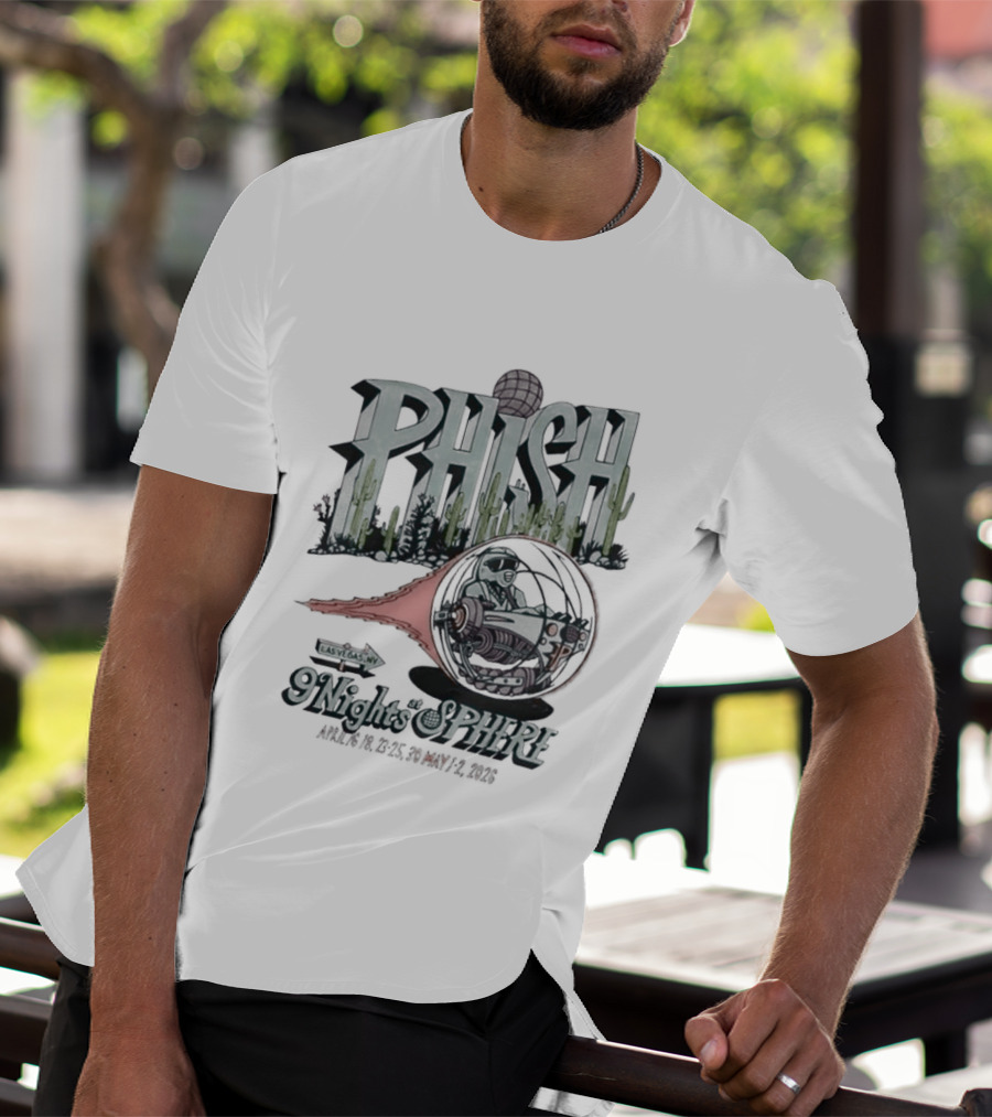 Phish Madison Square Garden New York April 2026 T-Shirt
