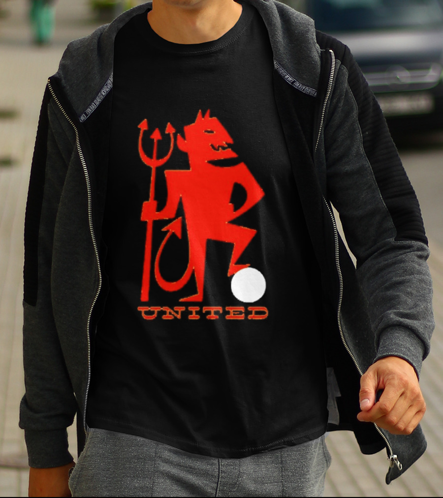 United Red Devil Icon Trident Soccer T-Shirt