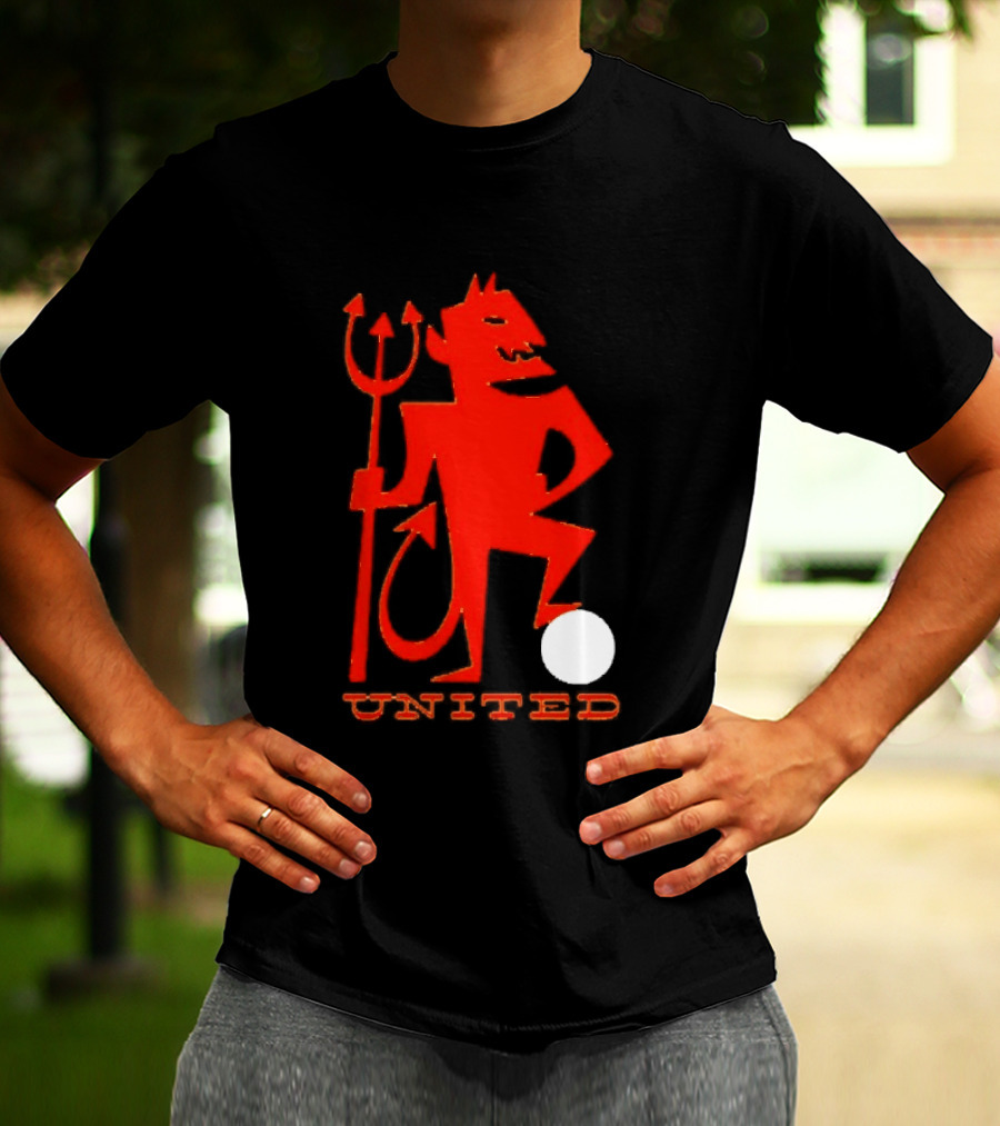 United Red Devil Icon Trident Soccer T-Shirt