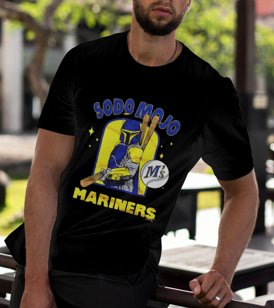 Sodo Mojo Mariners Star Wars M's Baseball T-Shirt