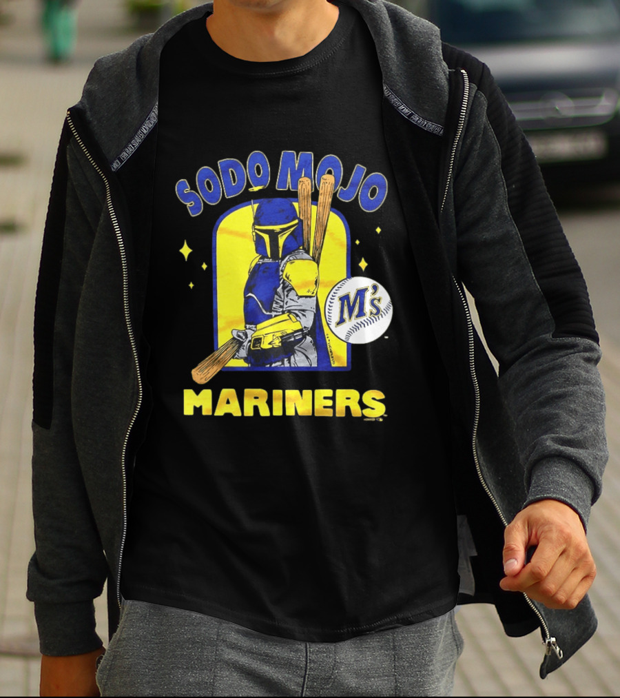 Sodo Mojo Mariners Star Wars M's Baseball T-Shirt