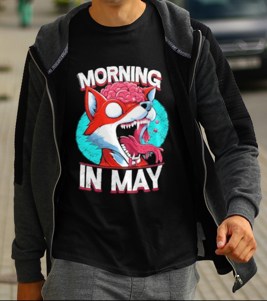 Morning In May Fox Brain Pop T-Shirt