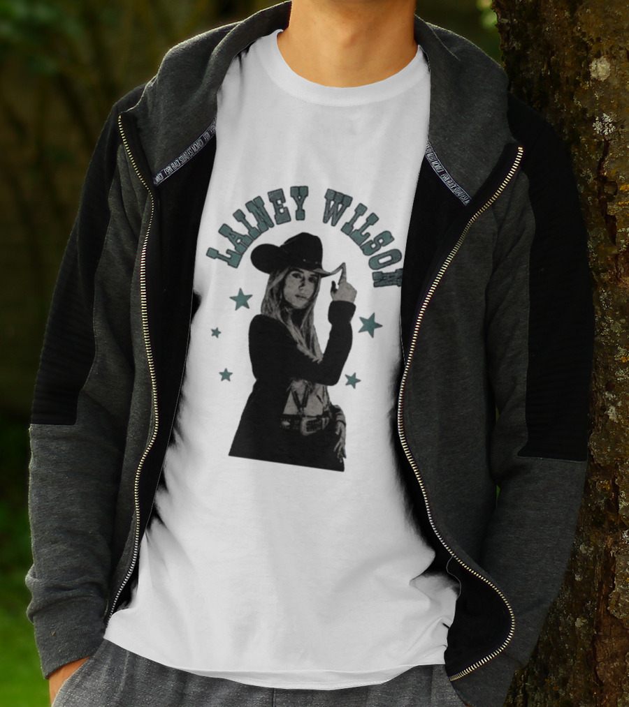 Lainey Wilson Tour 26 Western Cowboy Hat Starry Country Music T-Shirt