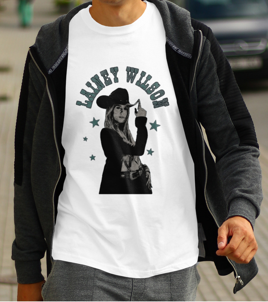 Lainey Wilson Tour 26 Western Cowboy Hat Starry Country Music T-Shirt