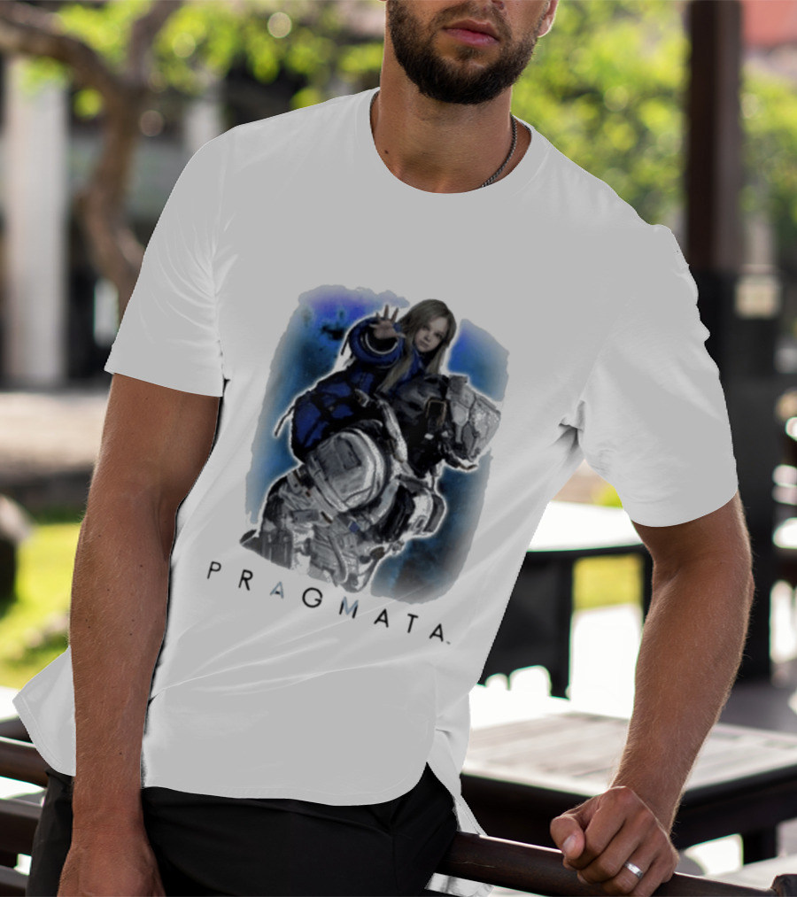 PRAGMATA Futuristic Sci Fi Adventure T-Shirt