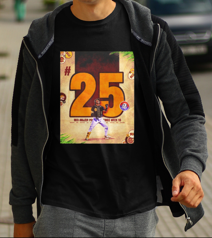 #25 Mid Major Power Rankings Week 10 Bethune Cookman Wildcats T-Shirt