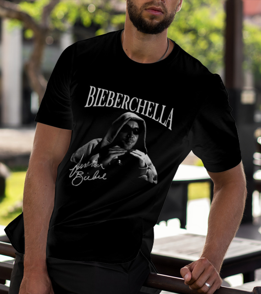 Bieberchella Justin Bieber Coachella Sunglasses T-Shirt