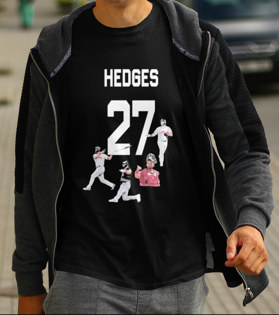 Hedges 27 Baseball Player Action Figures T-Shirt
